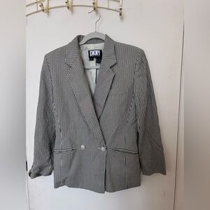 Vintage DKNY Seersucker Blazer